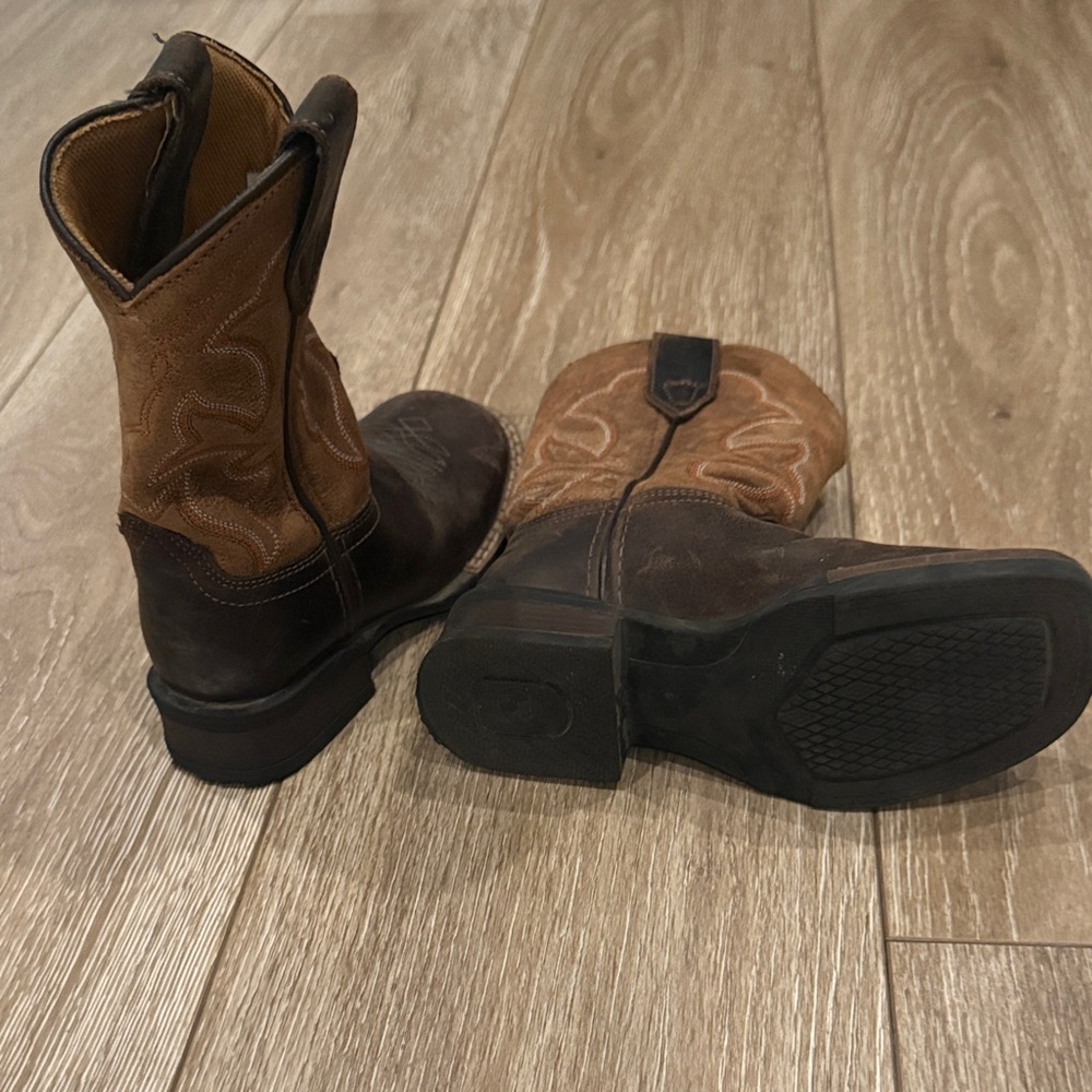 Roper Kids Two-Tone Cowboy Boots - Picture 3 of 5